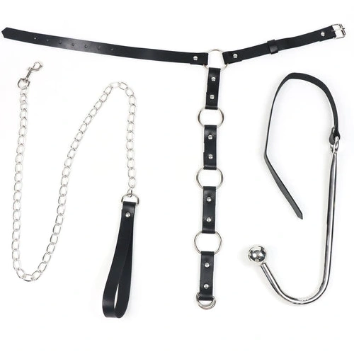 EverydayUse Collar Kinky Hook 5853 with and Leash Anal 0926